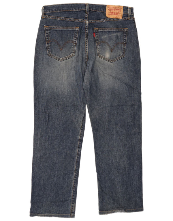 Calça jeans masculina Levi's 751 Straight W36 L29 azul marinho algodão