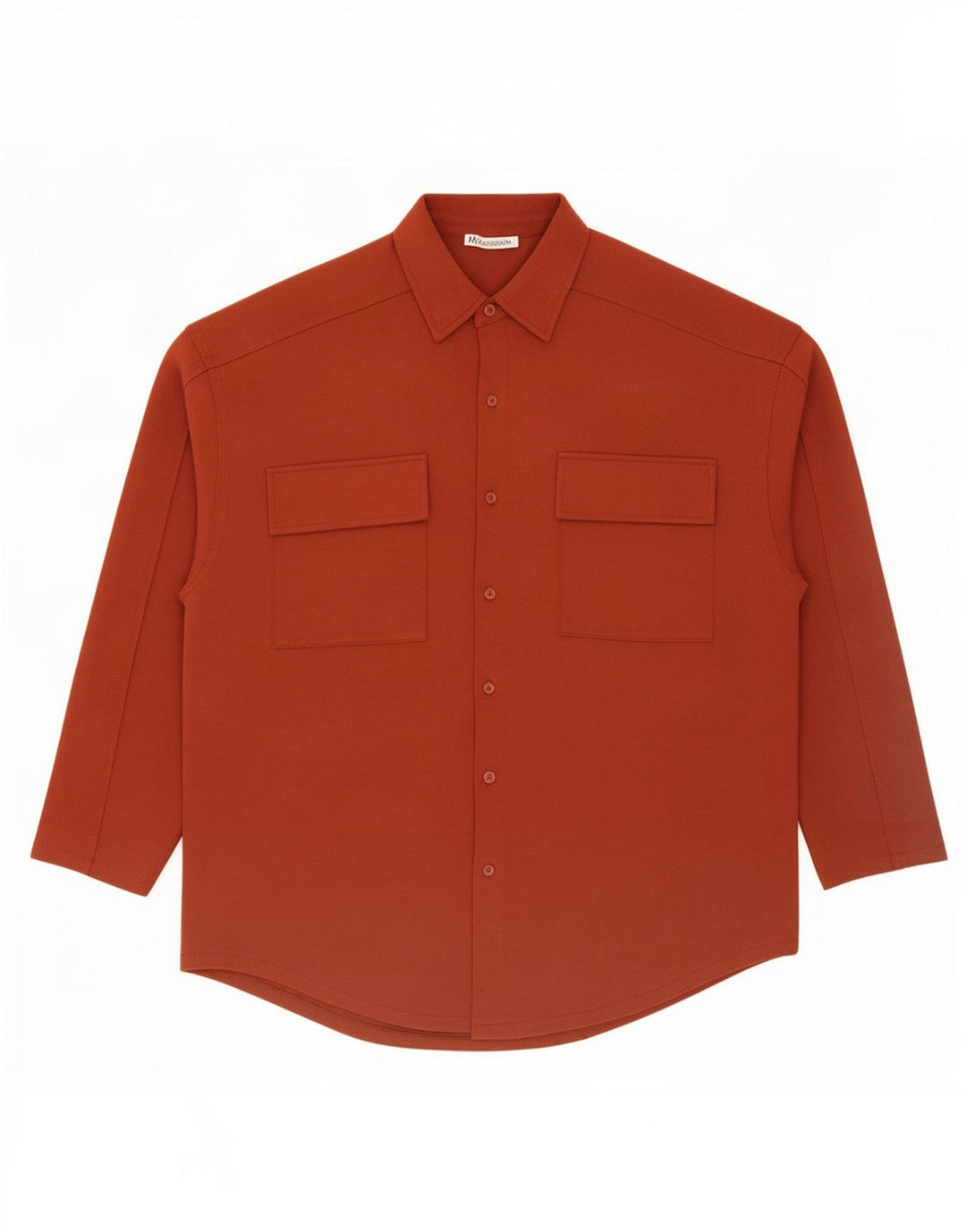 Camisa masculina Zara grande marrom