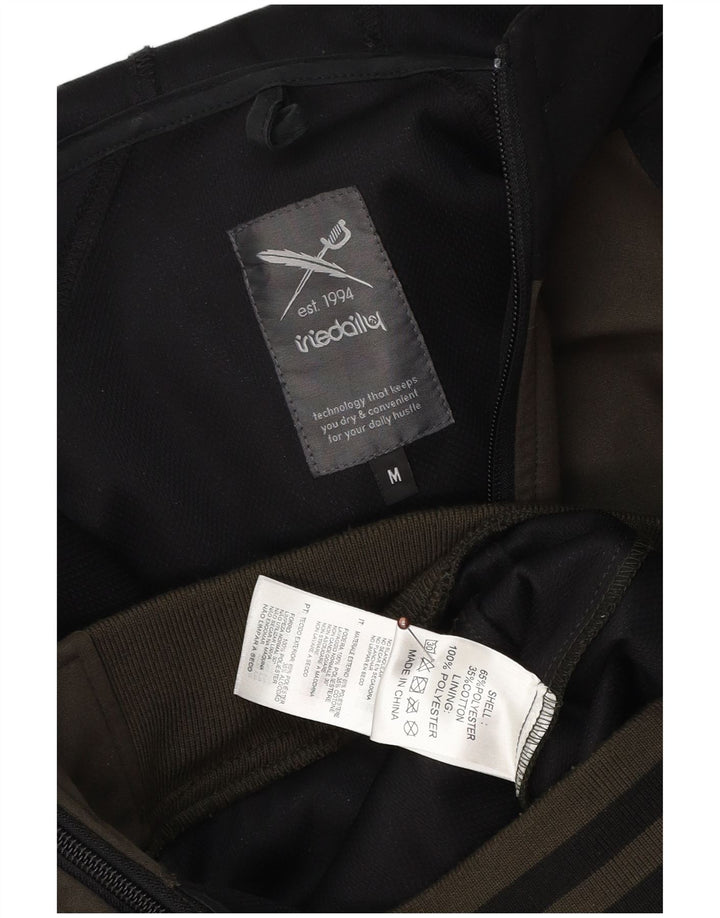 Jaqueta bomber masculina Iriedaily UK 38 poliéster colorblock cáqui médio