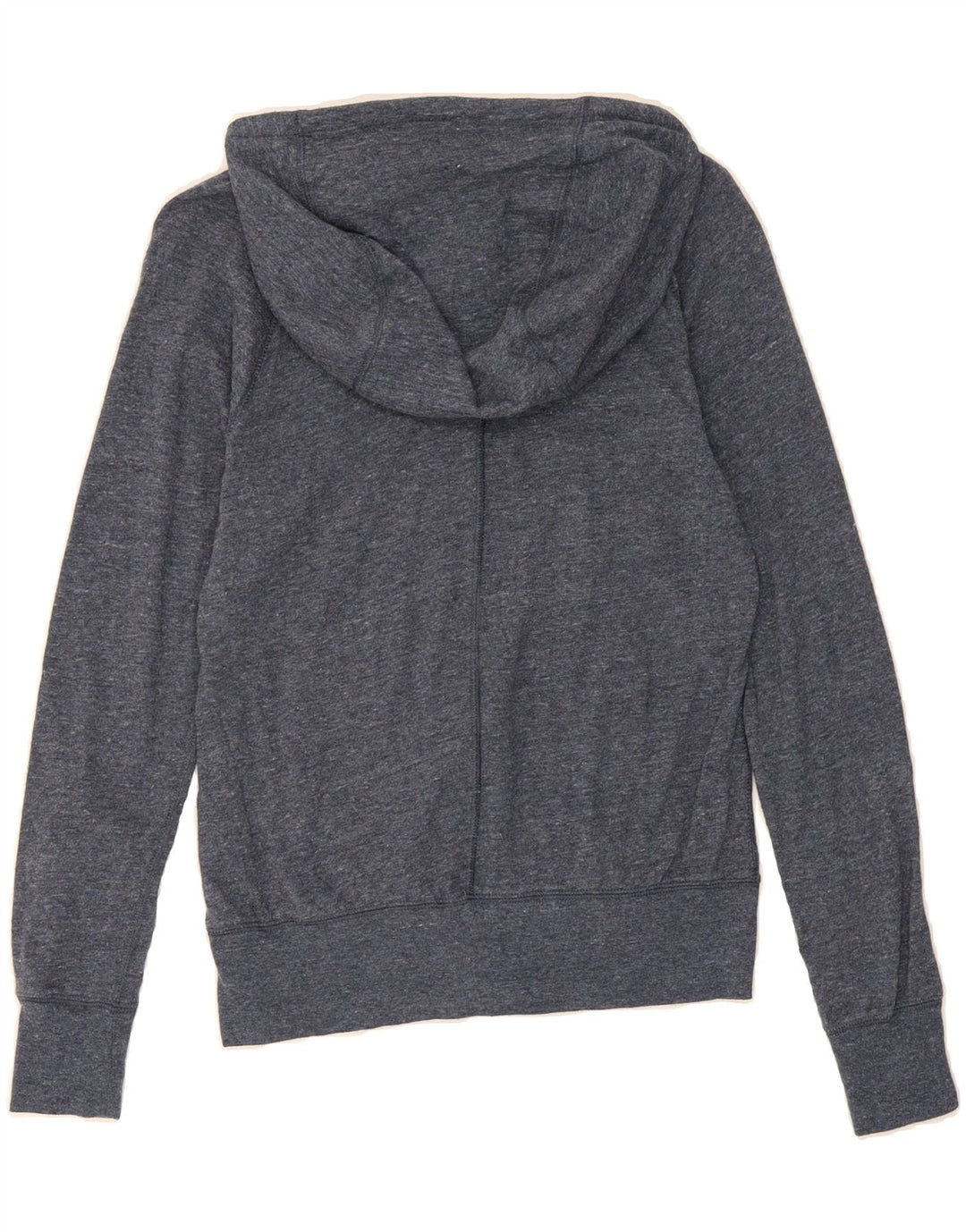NIKE Womens Zip Hoodie Sweater UK 6 XS Grey Cotton Vintage Nike and Second-Hand Nike from Messina Hembry 