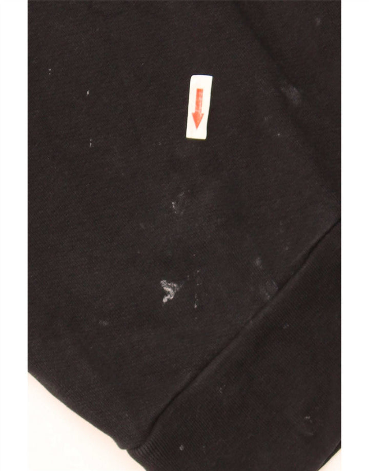 Levi's moletom gráfico masculino jumper médio preto algodão