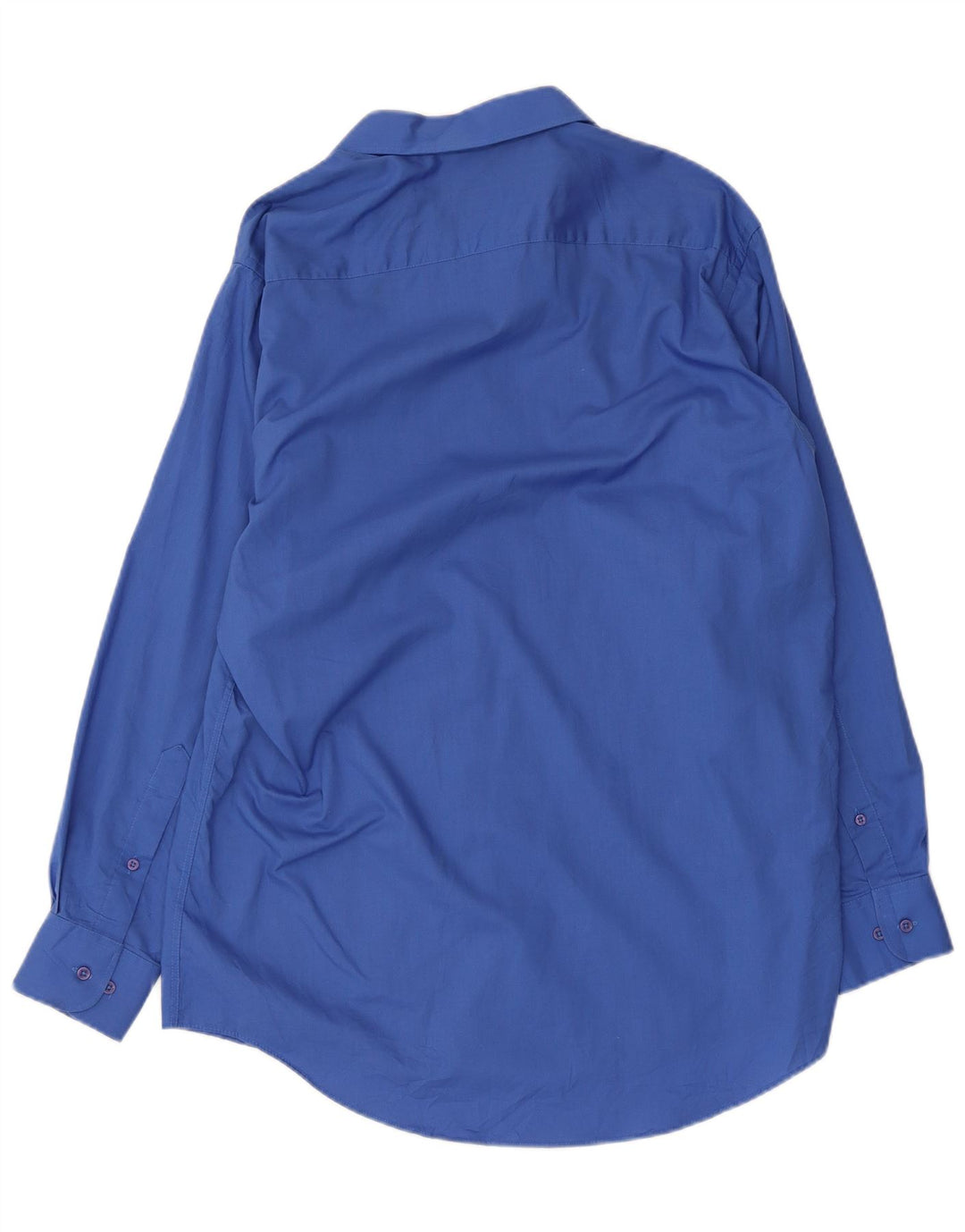 Camisa masculina PIERRE CARDIN tamanho 15 1/2 algodão azul médio