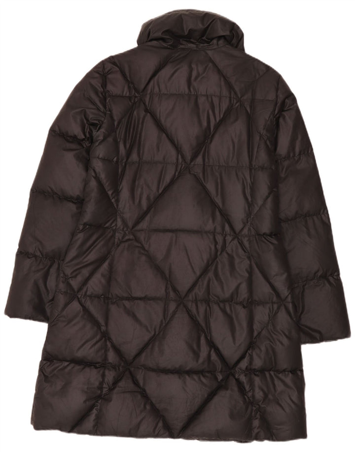 Casaco acolchoado feminino Fay UK 16 grande poliéster preto