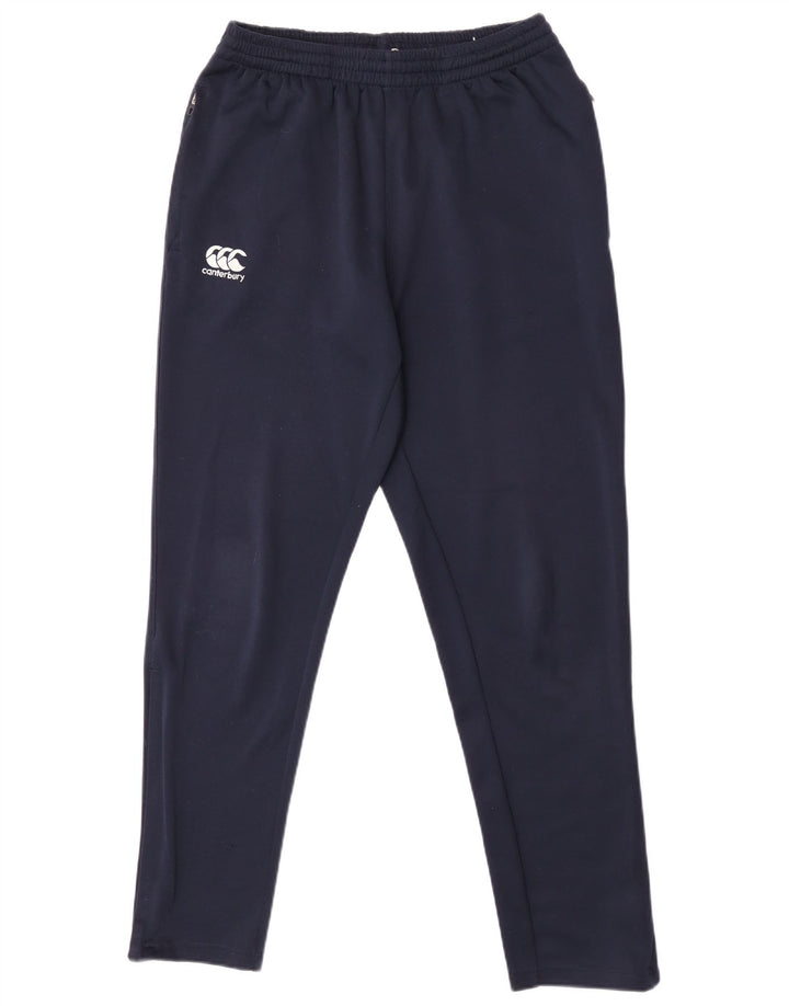 Calça de treino masculina Canterbury azul marinho médio