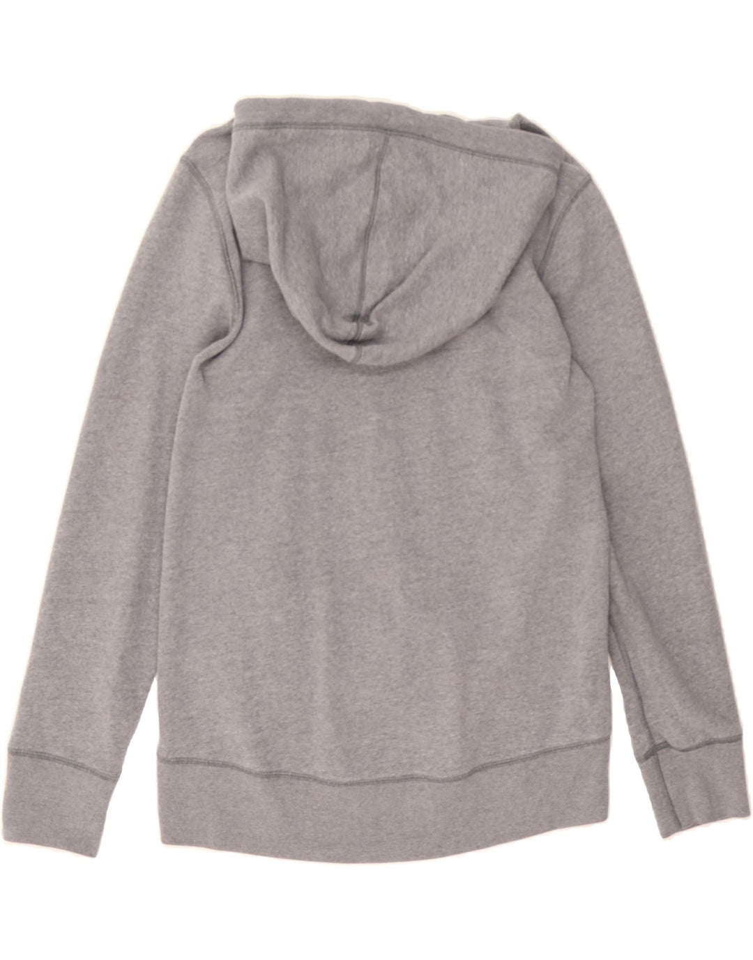 UNDER ARMOUR Womens Graphic Hoodie Jumper UK 10 Small Grey Cotton Vintage Under Armour and Second-Hand Under Armour from Messina Hembry 