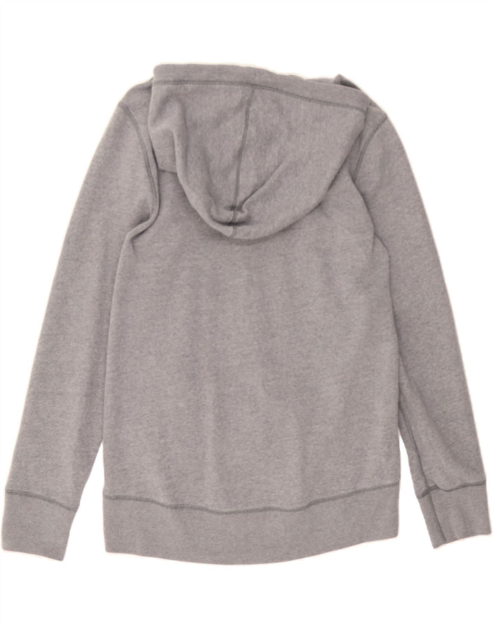 UNDER ARMOUR Womens Graphic Hoodie Jumper UK 10 Small Grey Cotton Vintage Under Armour and Second-Hand Under Armour from Messina Hembry 