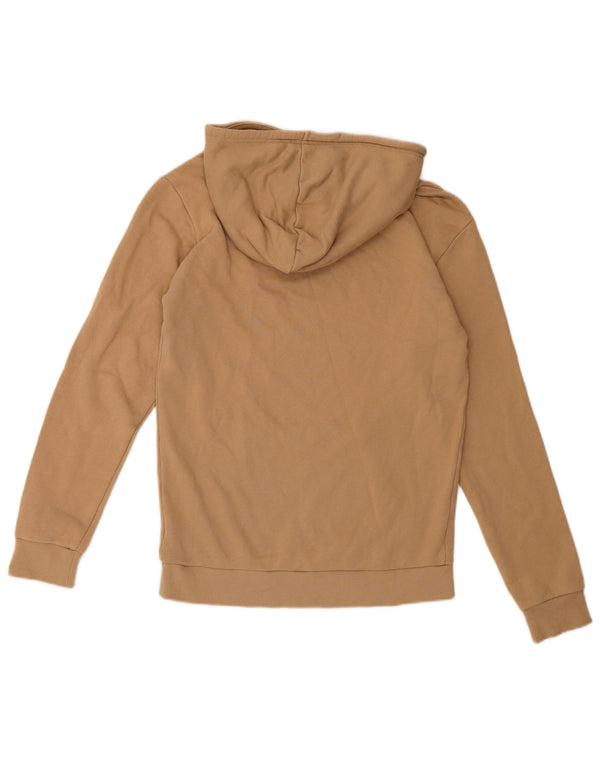 Adidas Mens Hoodie Jumper Pequeno Algodão Marrom