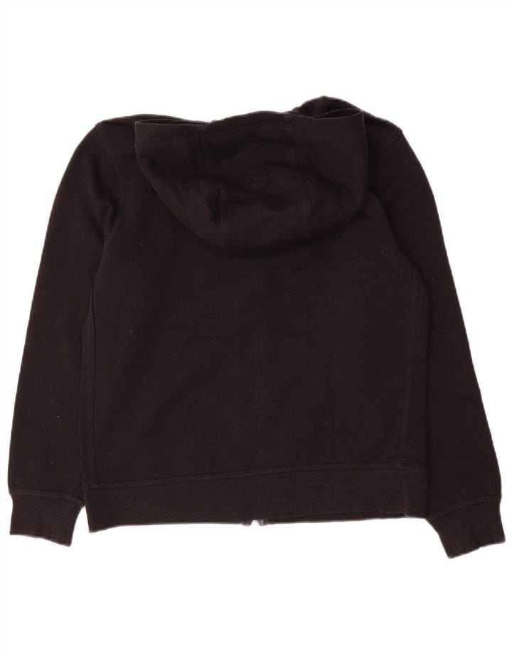 Suéter Nike feminino com capuz e zíper UK 12 médio preto