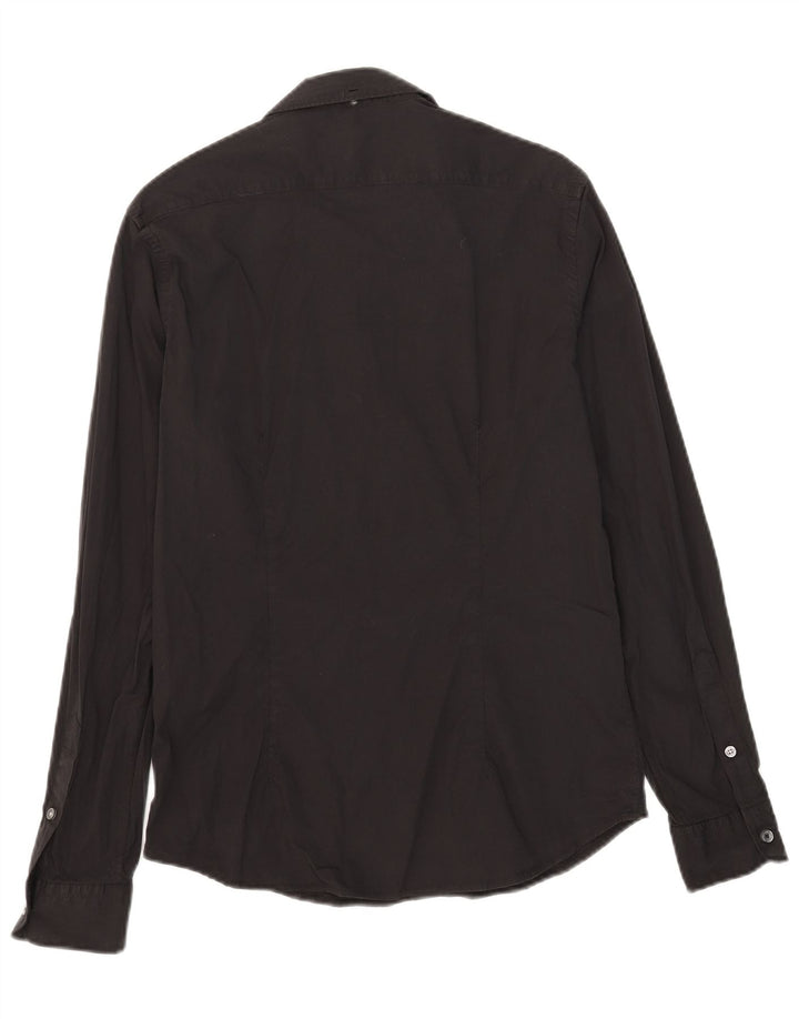 Camisa masculina Gas pequena algodão preto