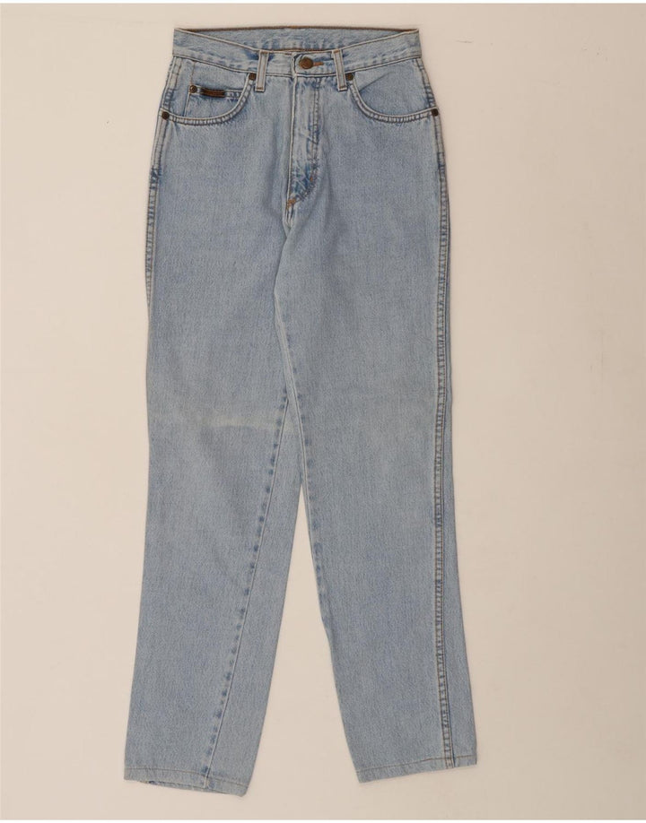 WRANGLER Womens Straight Jeans W28 L30 Blue Cotton Vintage Wrangler and Second-Hand Wrangler from Messina Hembry 