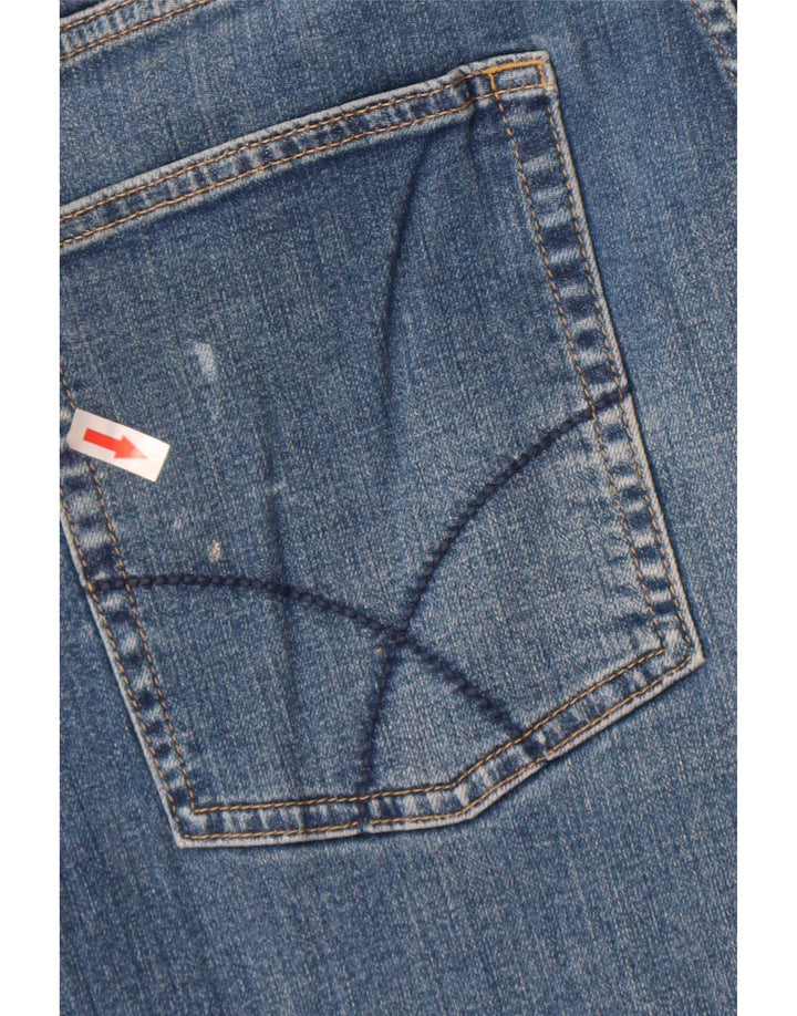 Crew Clothing Masculino Regular Straight Jeans W38 L27 Azul Algodão