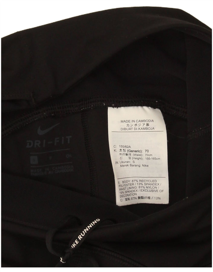 Leggings Nike Dri Fit Feminino UK 8 Pequeno Poliéster Preto