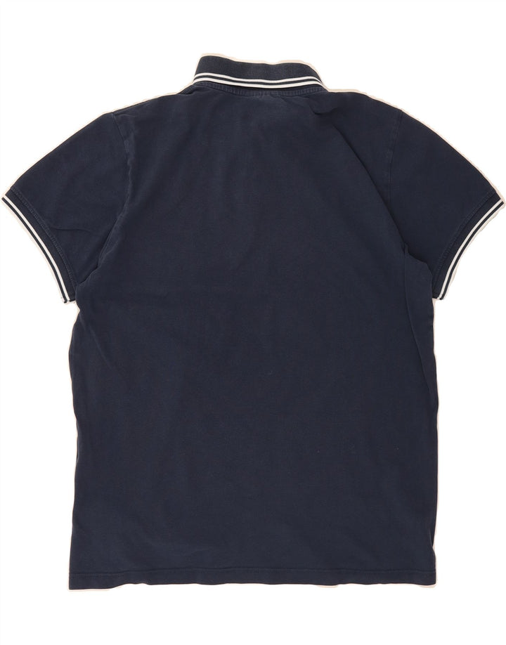 KAPPA Mens Polo Shirt XL Navy Blue Cotton Vintage Kappa and Second-Hand Kappa from Messina Hembry 