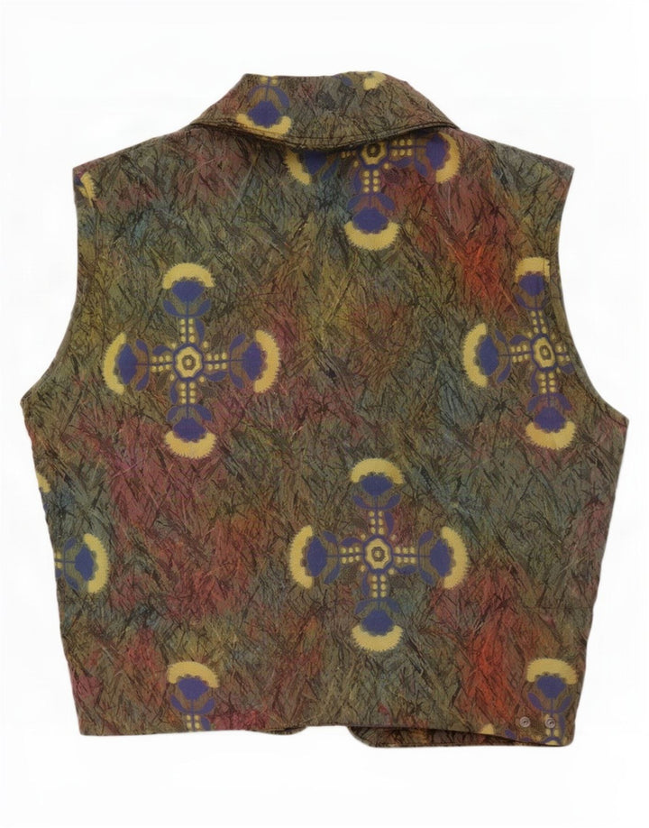 Chervo Womens Ski Oversized Gilet IT 44 Médio Multicolorido Floral
