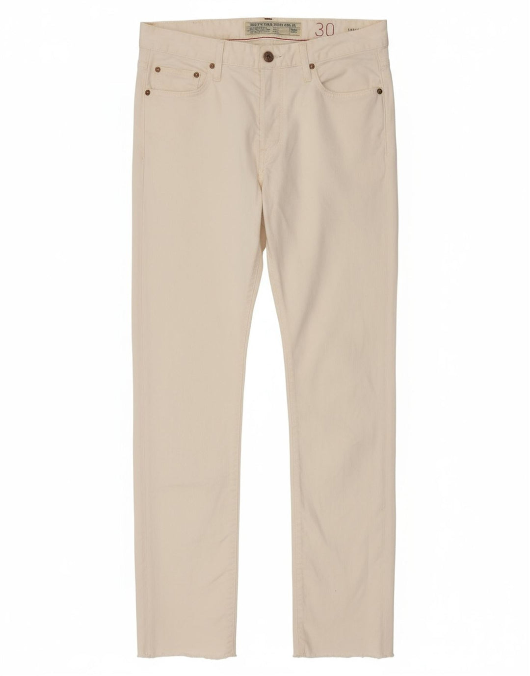 REPLAY Jeans feminino Hamwell Slim W30 L34 algodão branco