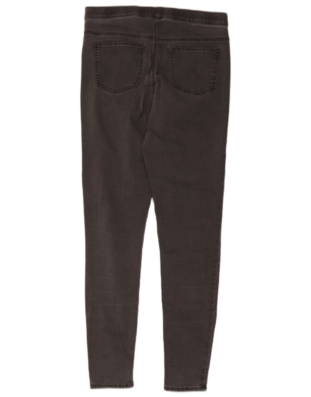 Calça jeans feminina Marks & Spencer UK 12 médio W30 L28 algodão cinza