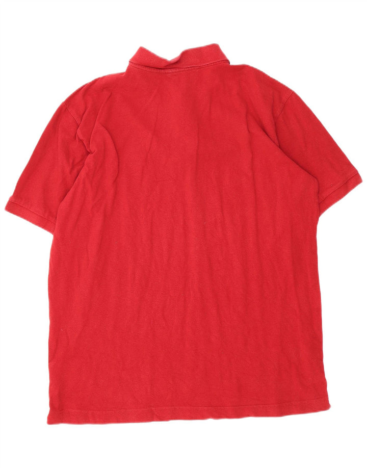 Camisa polo masculina KAPPA XL algodão vermelho