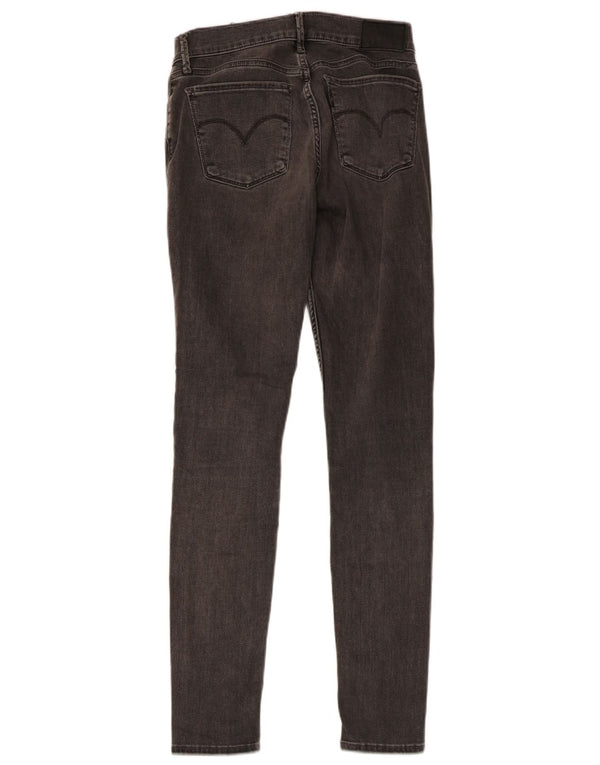 Calça jeans feminina LEVI'S 710 Super Skinny W26 L29 algodão cinza