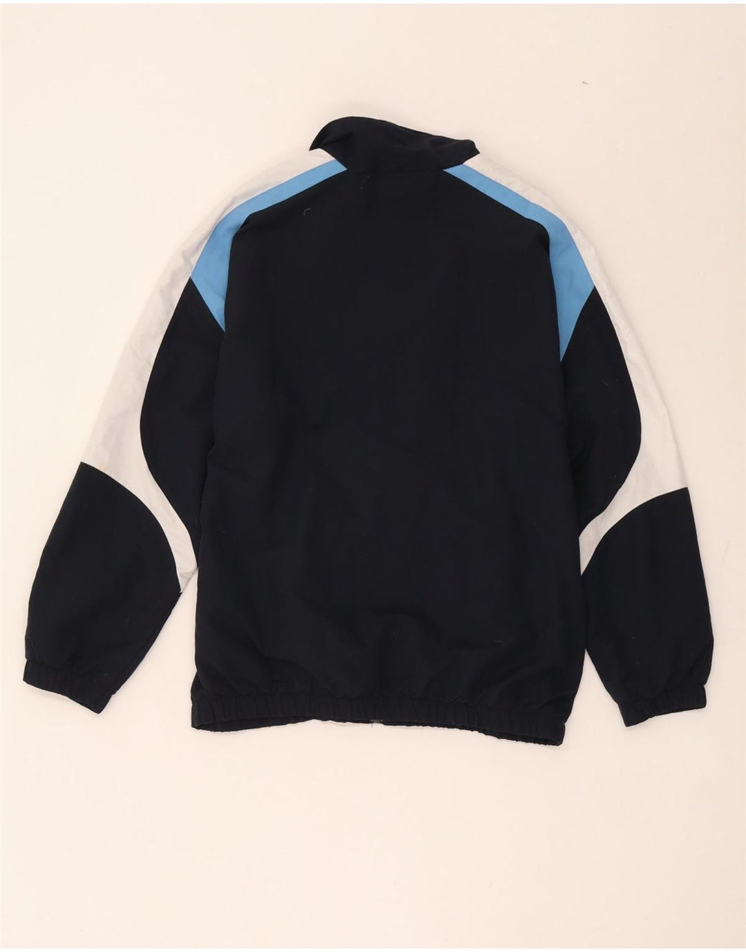 Jaqueta Reebok Meninos Treino Top 13-14 Anos Azul Marinho Colorblock
