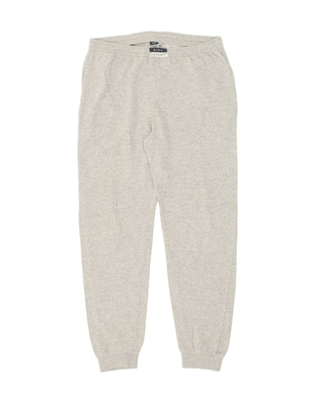 VINTAGE Mens Tracksuit Trousers Joggers Medium Grey Cotton Vintage Vintage and Second-Hand Vintage from Messina Hembry 