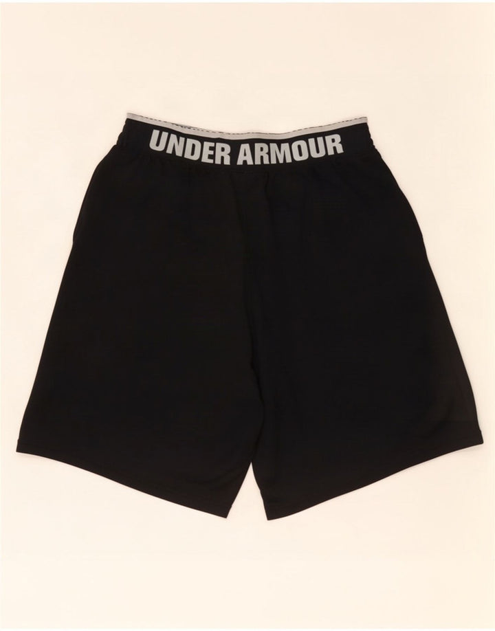 Shorts esportivos masculinos Under Armour Loose Fit Graphic médio preto
