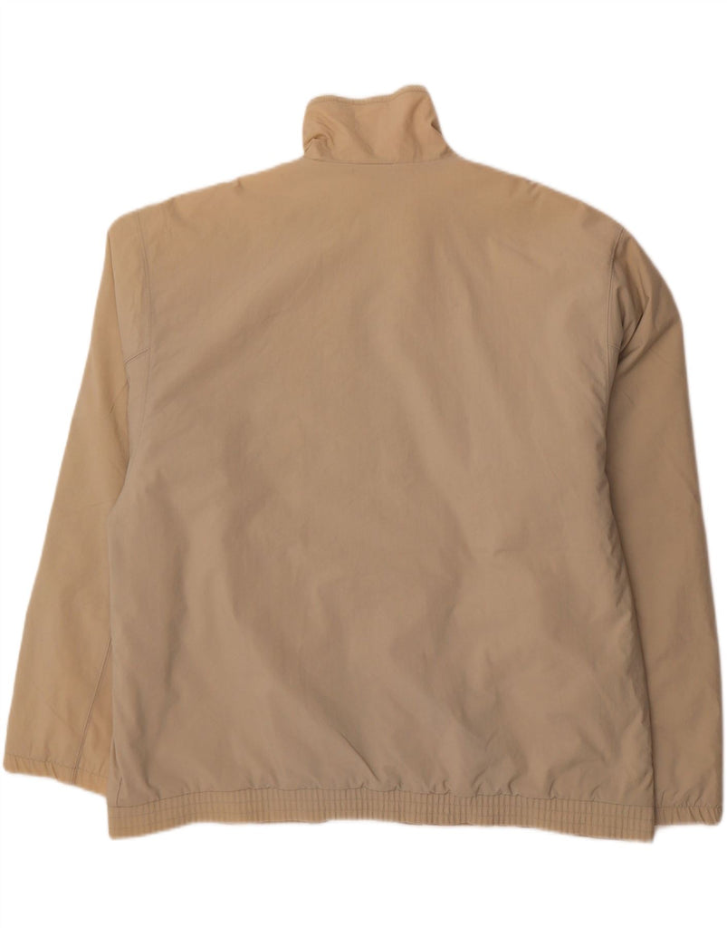 ADIDAS Mens Windbreaker Jacket UK 44/46 Large Beige Cotton Vintage Adidas and Second-Hand Adidas from Messina Hembry 