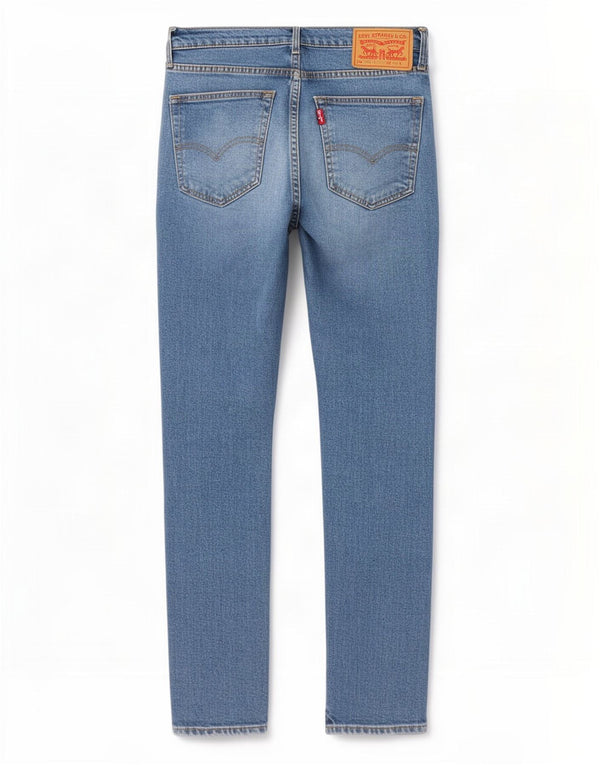 Levi's Masculino 519 Hi-Ball Skinny Jeans W33 L29 Azul Algodão