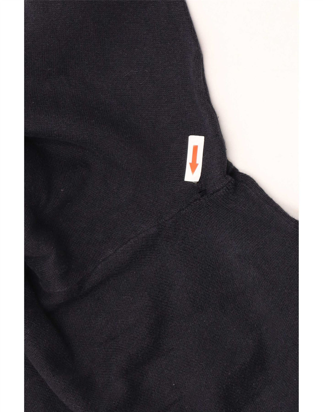 Suéter masculino Gap com gola redonda e botão grande de algodão azul marinho