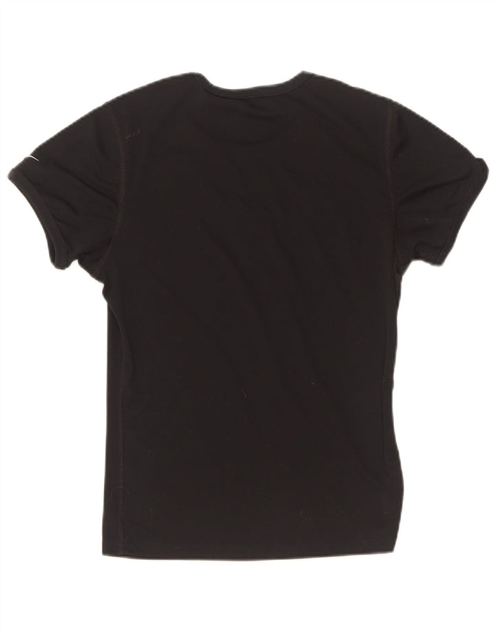 Camiseta feminina Nike US 8/10 poliéster preto médio