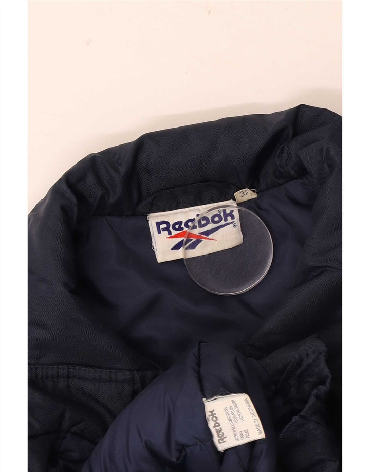 Jaqueta bomber Reebok Boys Graphic 13-14 anos azul marinho nylon