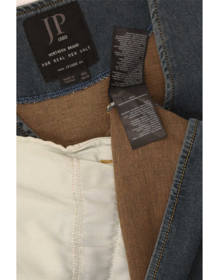 Colete jeans masculino JP 1880 4XL algodão azul