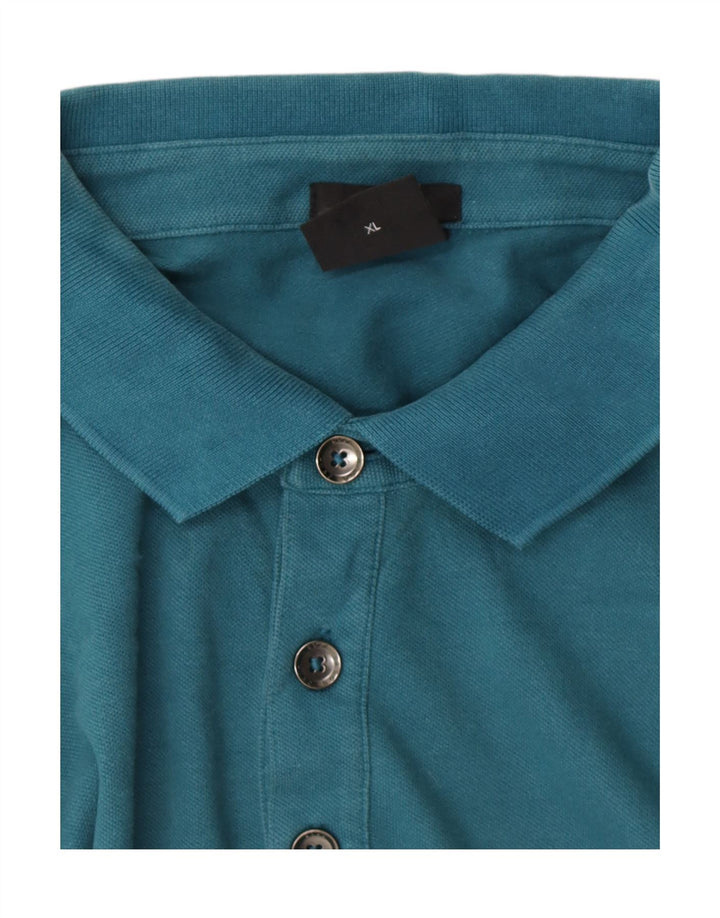 Camisa polo masculina slim fit HUGO BOSS XL azul