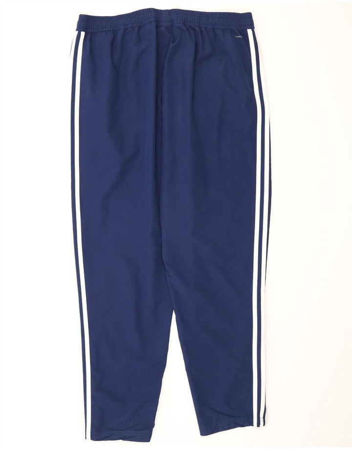 Calça Adidas Masculino Climalite XL Azul Marinho Poliéster