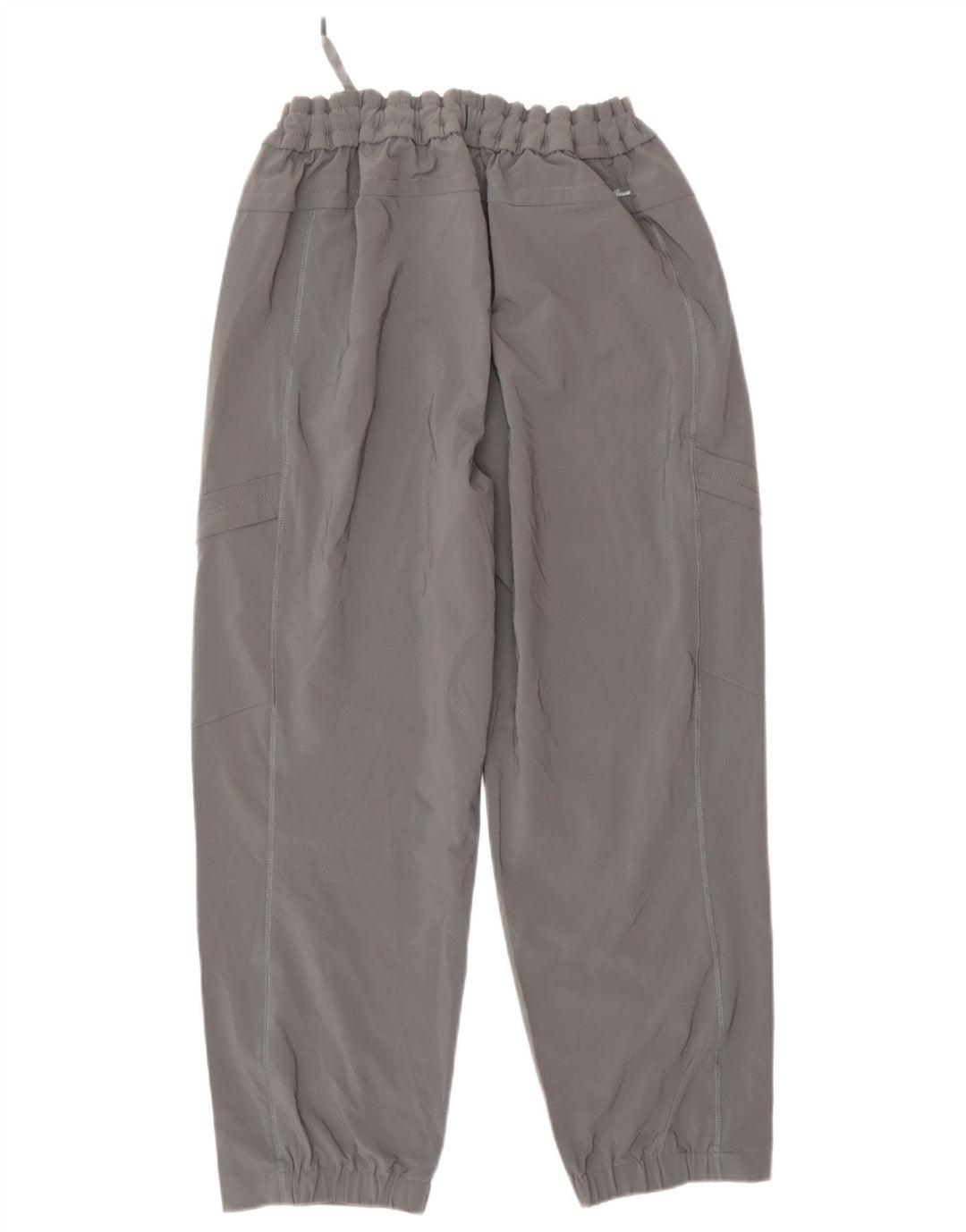 Calça cargo feminina Eddie Bauer média W30 L24 poliéster cinza