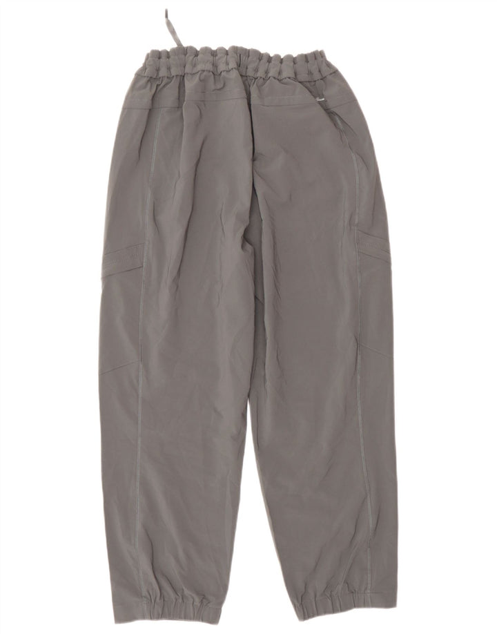 Calça cargo feminina Eddie Bauer média W30 L24 poliéster cinza