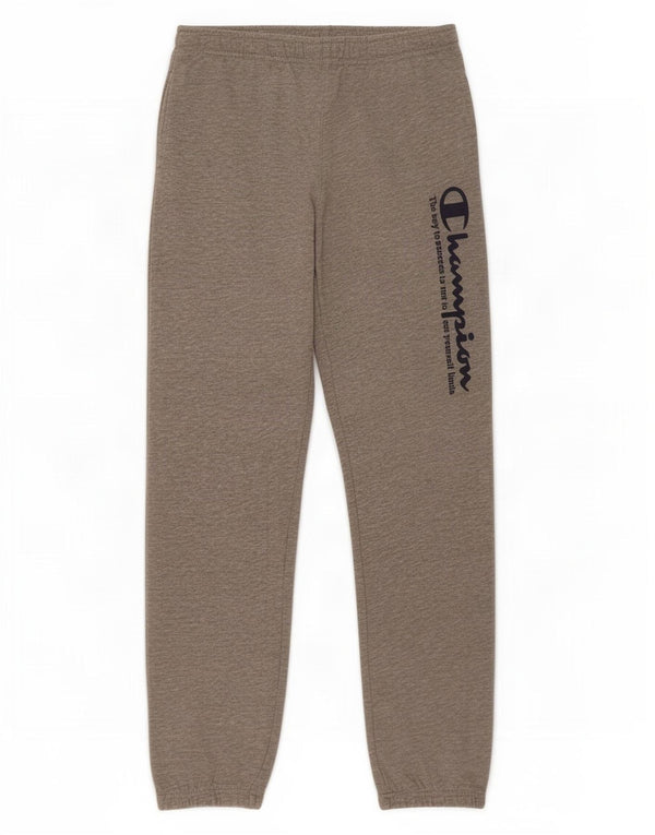 Calça de treino Champion Boys Joggers 13-14 anos XL cinza manchado