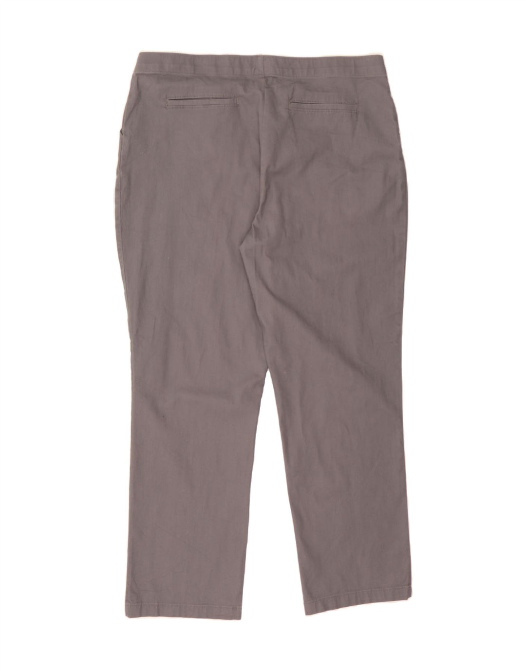LEE Womens Straight Chino Trousers US 18 2XL W38 L31 Grey Cotton Vintage Lee and Second-Hand Lee from Messina Hembry 