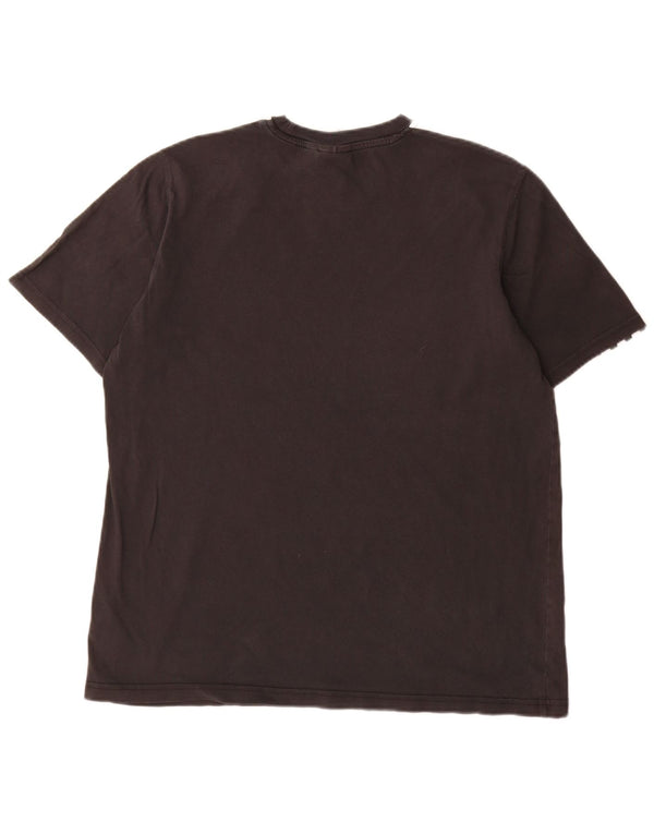 Camiseta masculina Adidas grande algodão preto