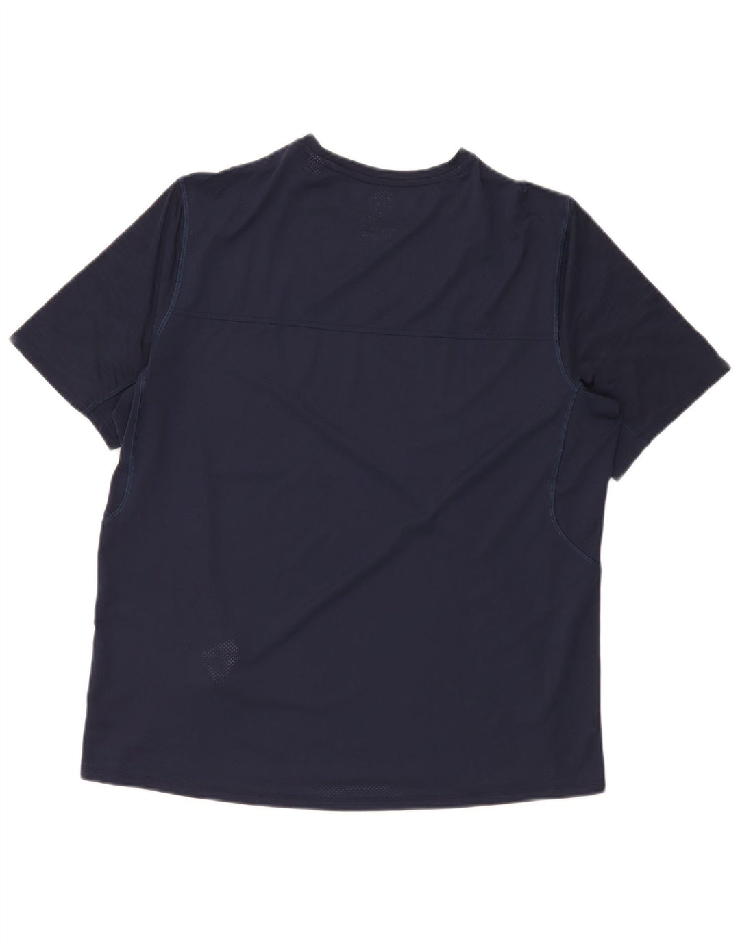 Camiseta masculina Reebok grande poliéster azul marinho