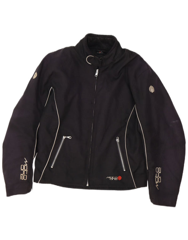 Jaqueta masculina Moto One Graphic Racer UK 40 grande preta