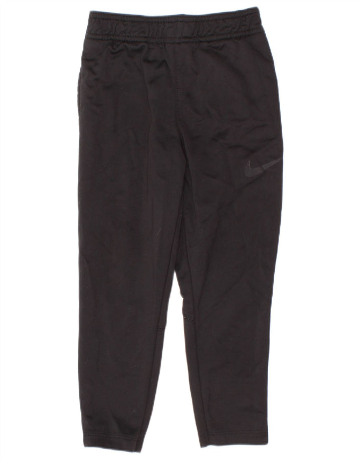 Calça de treino Nike Boys Dri Fit 3-4 anos XS preto poliéster