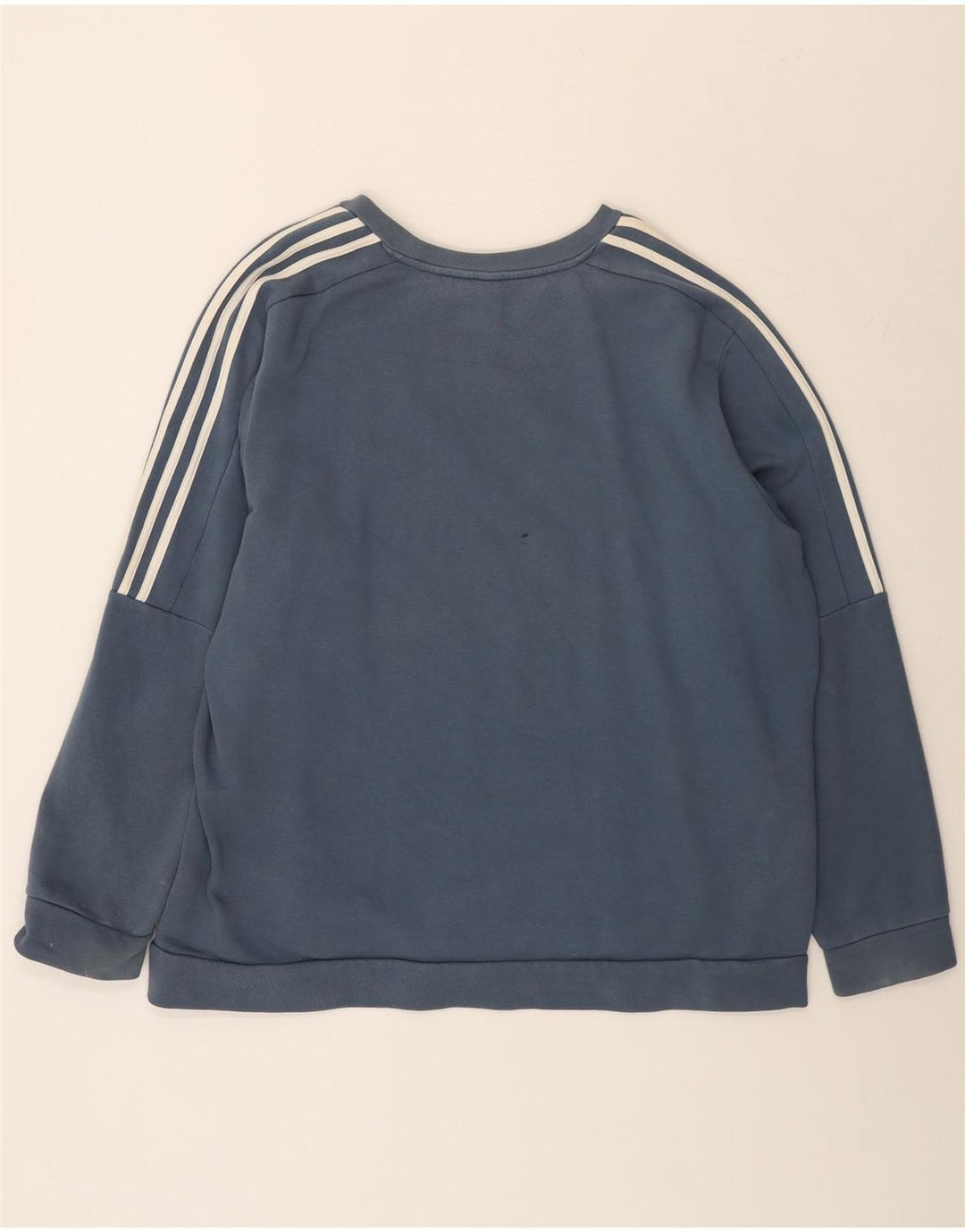 Adidas Mens Moletom Jumper 2XL Azul Algodão