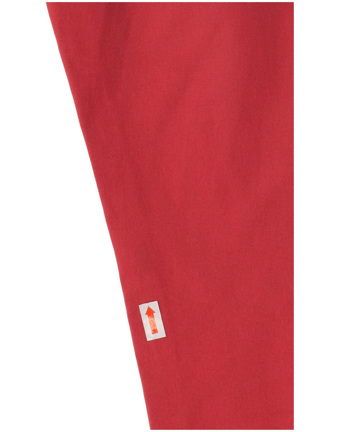 Calça casual reta masculina MURPHY & NYE W34 L32 algodão vermelho