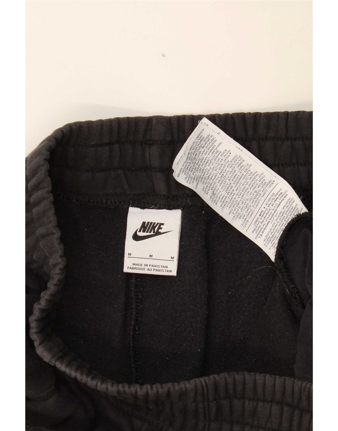 Nike Mens Treino Calças Joggers Médio Algodão Preto
