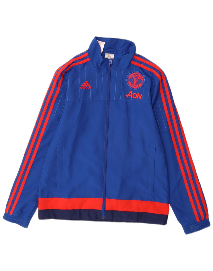 Jaqueta Adidas Menino Manchester United Top 11-12 Anos Azul