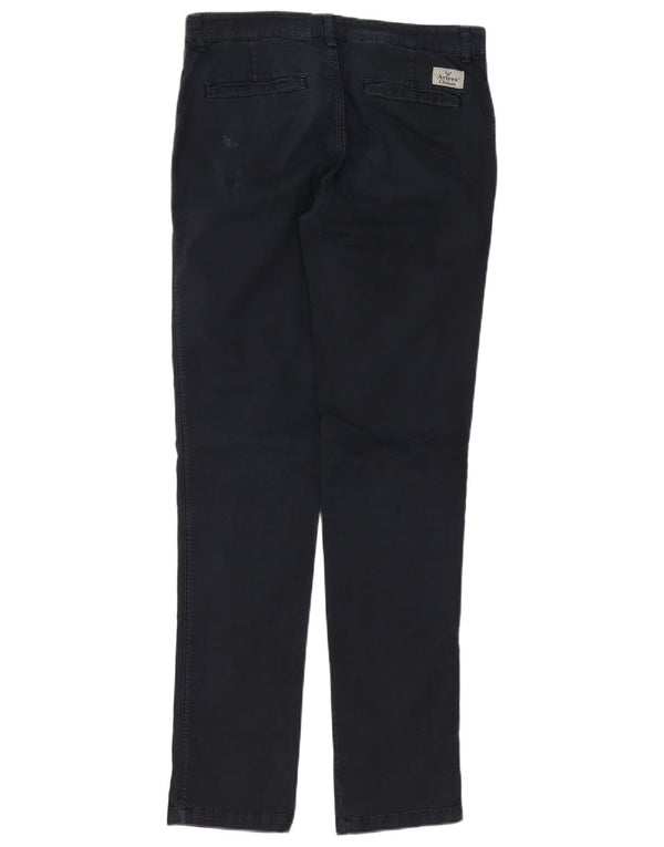 Calça Chino Masculina Slim Avirex W30 L34 Azul Marinho