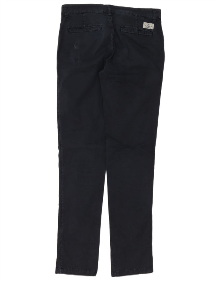 Calça Chino Masculina Slim Avirex W30 L34 Azul Marinho