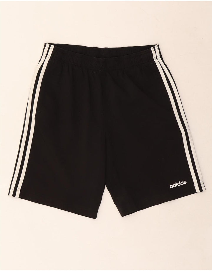 Shorts esportivos Adidas meninos 15-16 anos preto poliéster