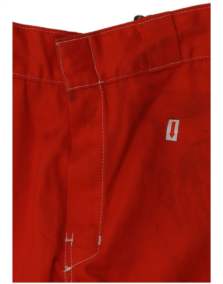 Calça chino reta masculina DICKIES W30 L32 algodão laranja