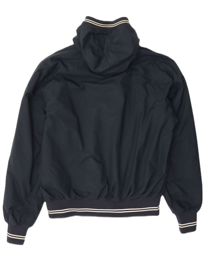Jaqueta bomber masculina com capuz North Sails UK 40 grande azul marinho poliamida
